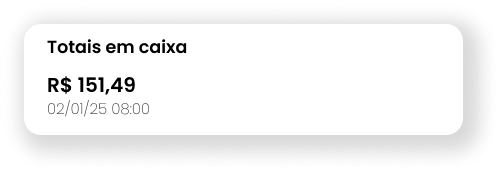 Totais em Caixa
